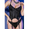 Chilirose Corset Viperia Noir